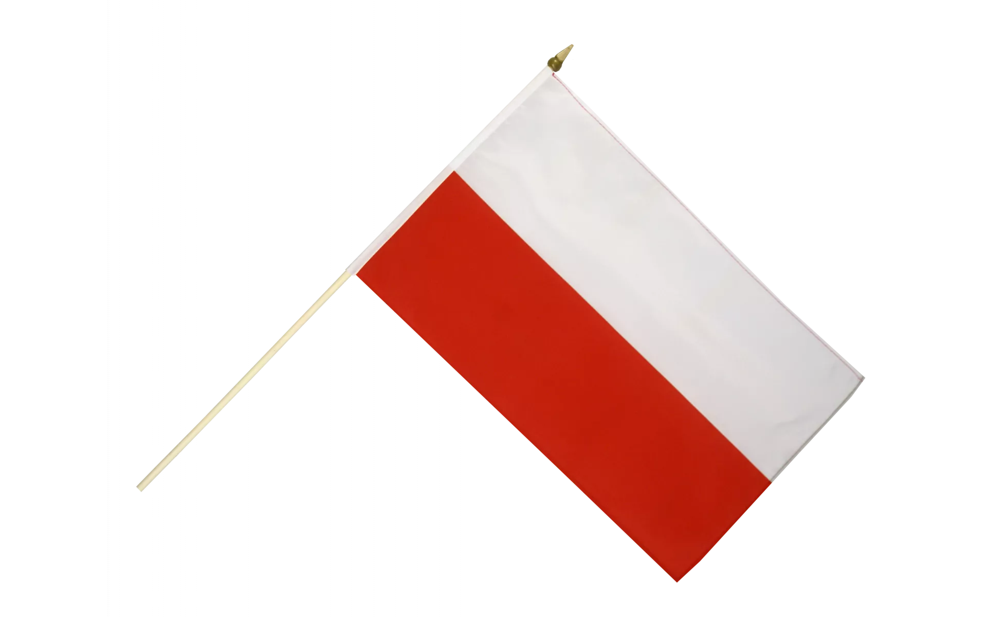 AZ FLAG Tischflagge Polen 22x15 Cm - Polnische Fahne Mit Schwarzem Sockel Für Tisch & Dekoration