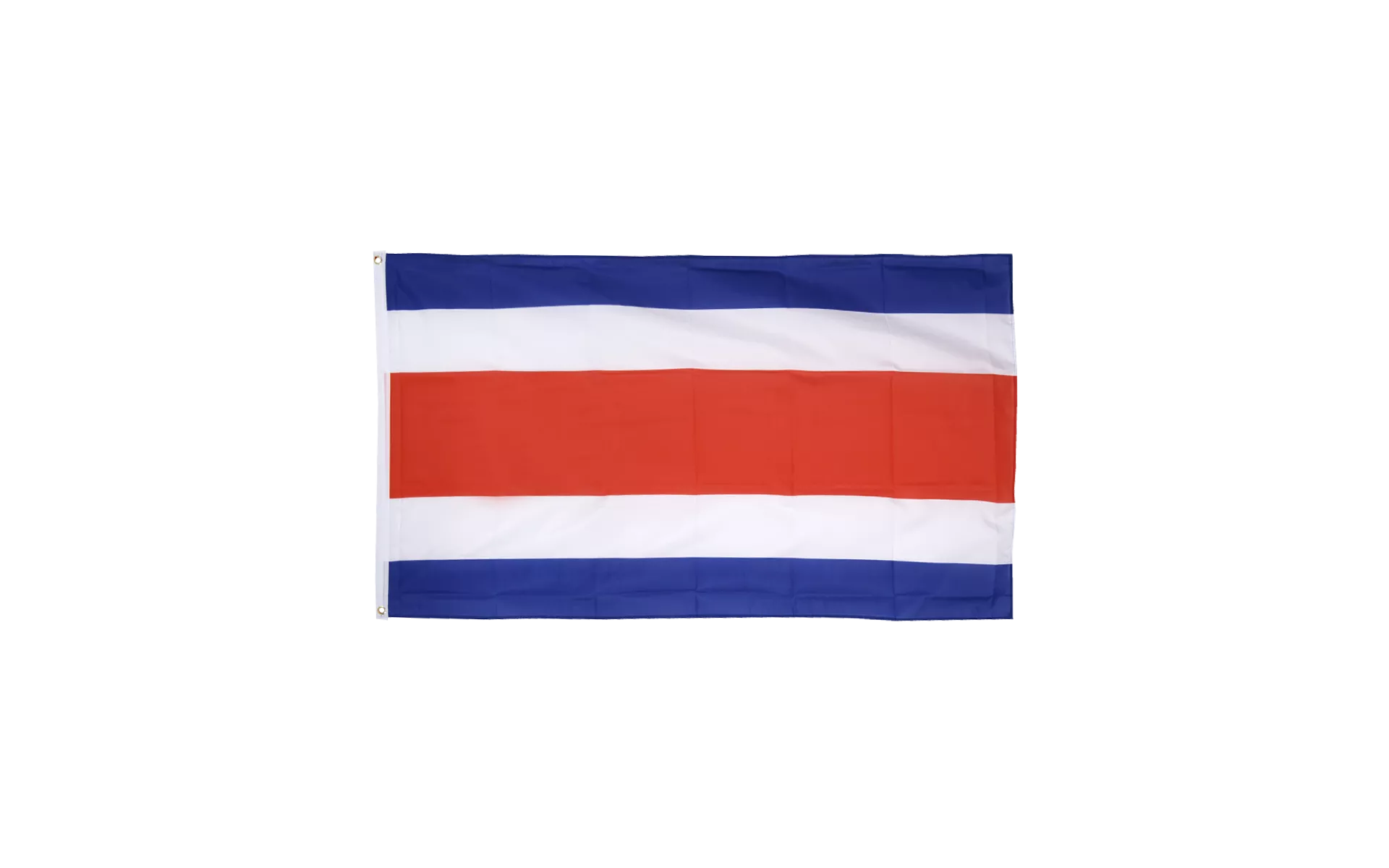 Flagge Costa Rica – 90 X 150 Cm, Polyester, Siebdruck, Wetterfest Mit Metallösen