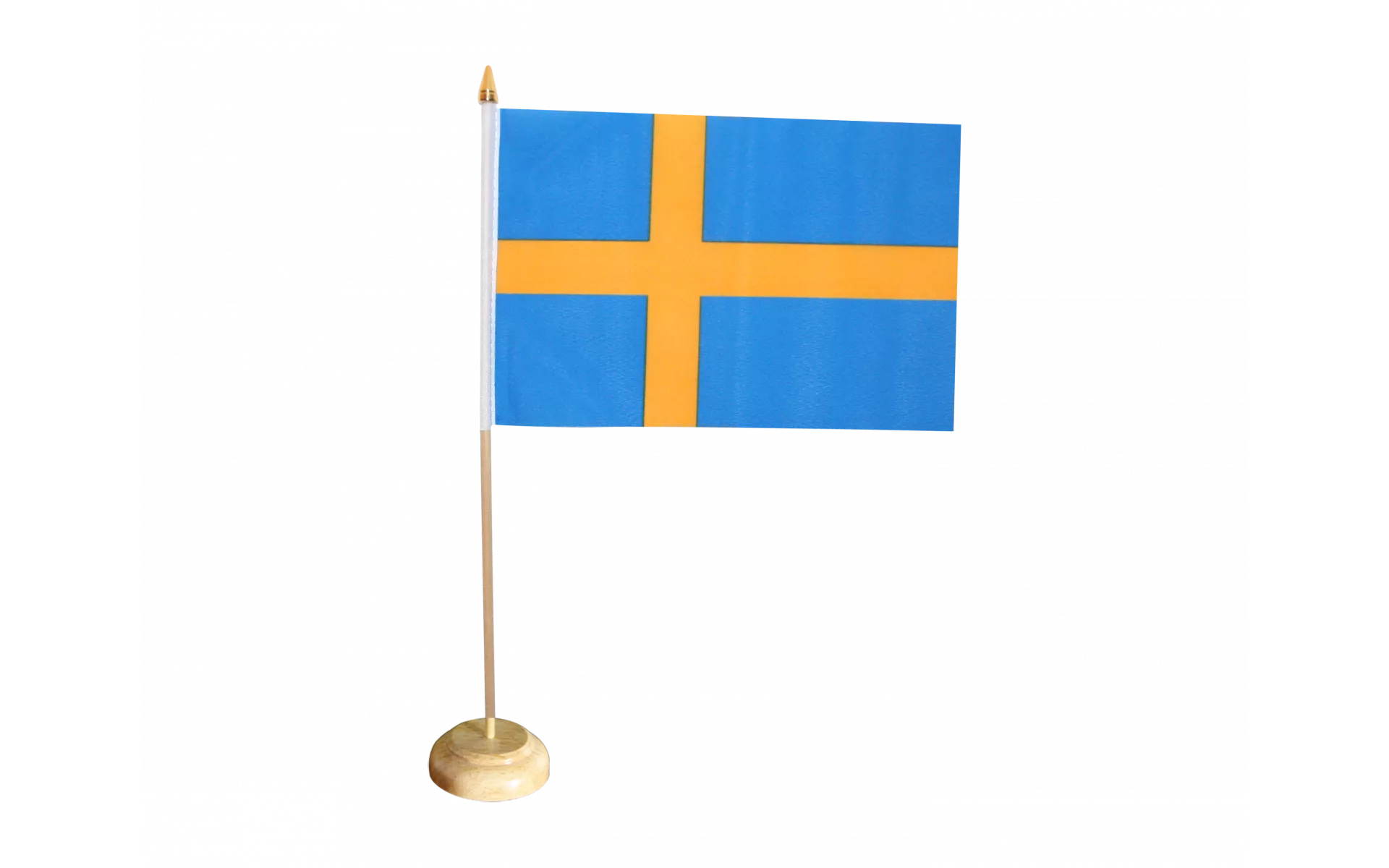 Tischflagge Tischfahne Schweden Flaggenfritze® gratis Aufkleber