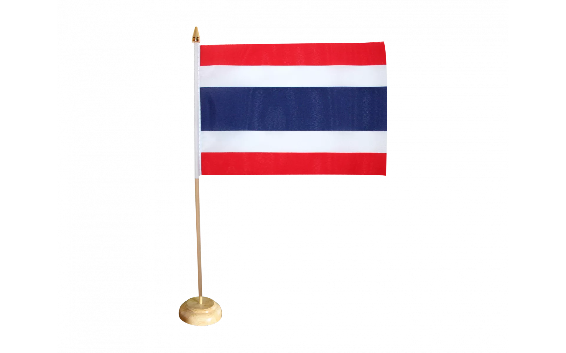 THAILÄNDISCHE TISCHFAHNE 14 x 21 cm flaggen AZ TISCHFLAGGE THAILAND 21x14cm 