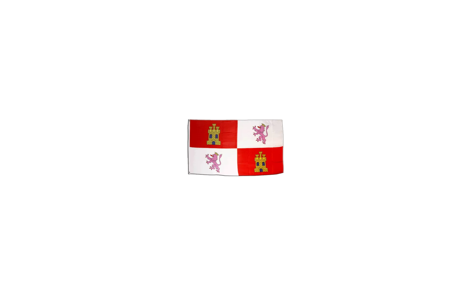 Spanien Kastilien-Leon Banner kastilische Fahnen Flaggen 30x45cm 