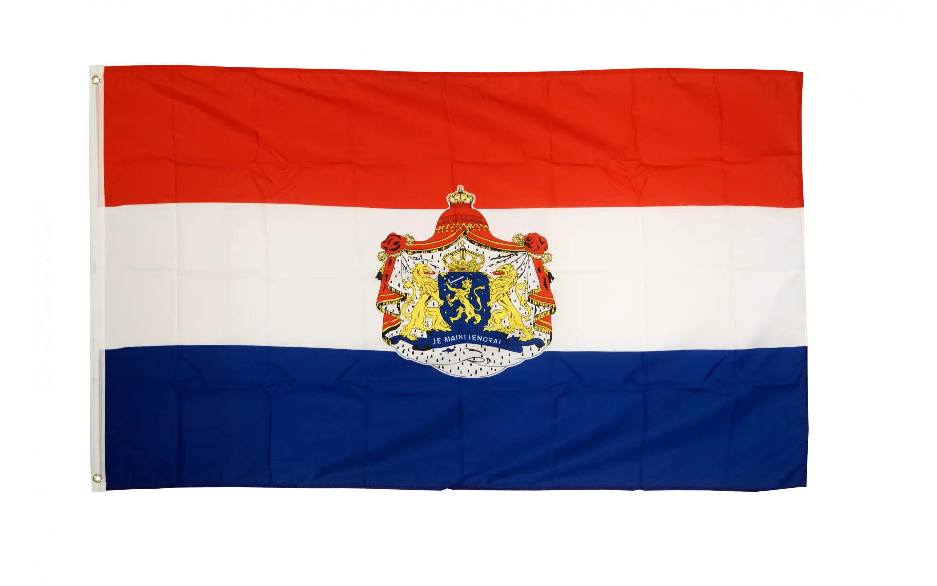 Fahne Flagge Niederlande mit Wappen 20 x 30 cm Bootsflagge Premiumqualität 