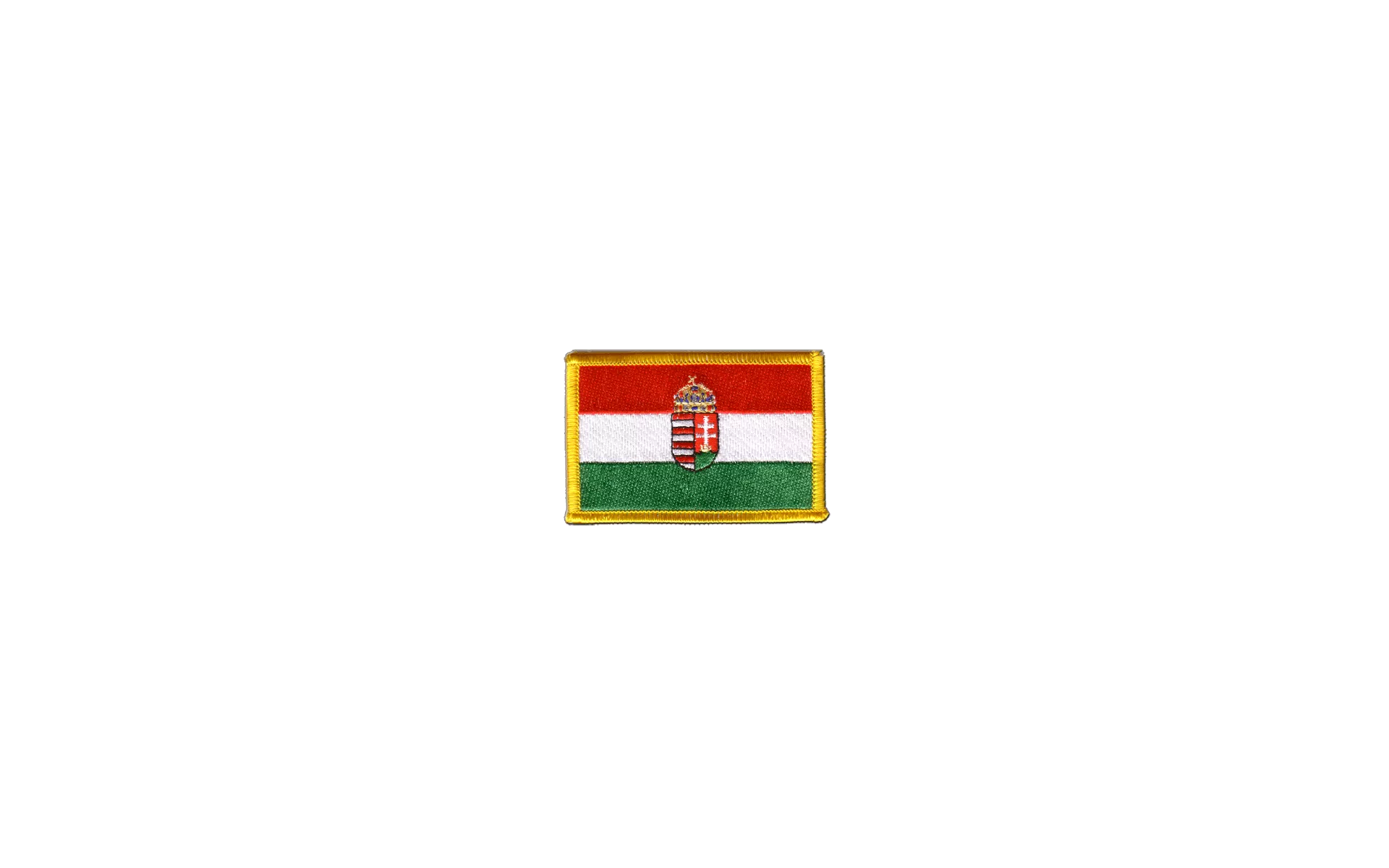 Flaggen-Aufnäher Ukraine Mit Wappen – 8x5,5 Cm, Zum Aufbügeln Oder Aufnähen