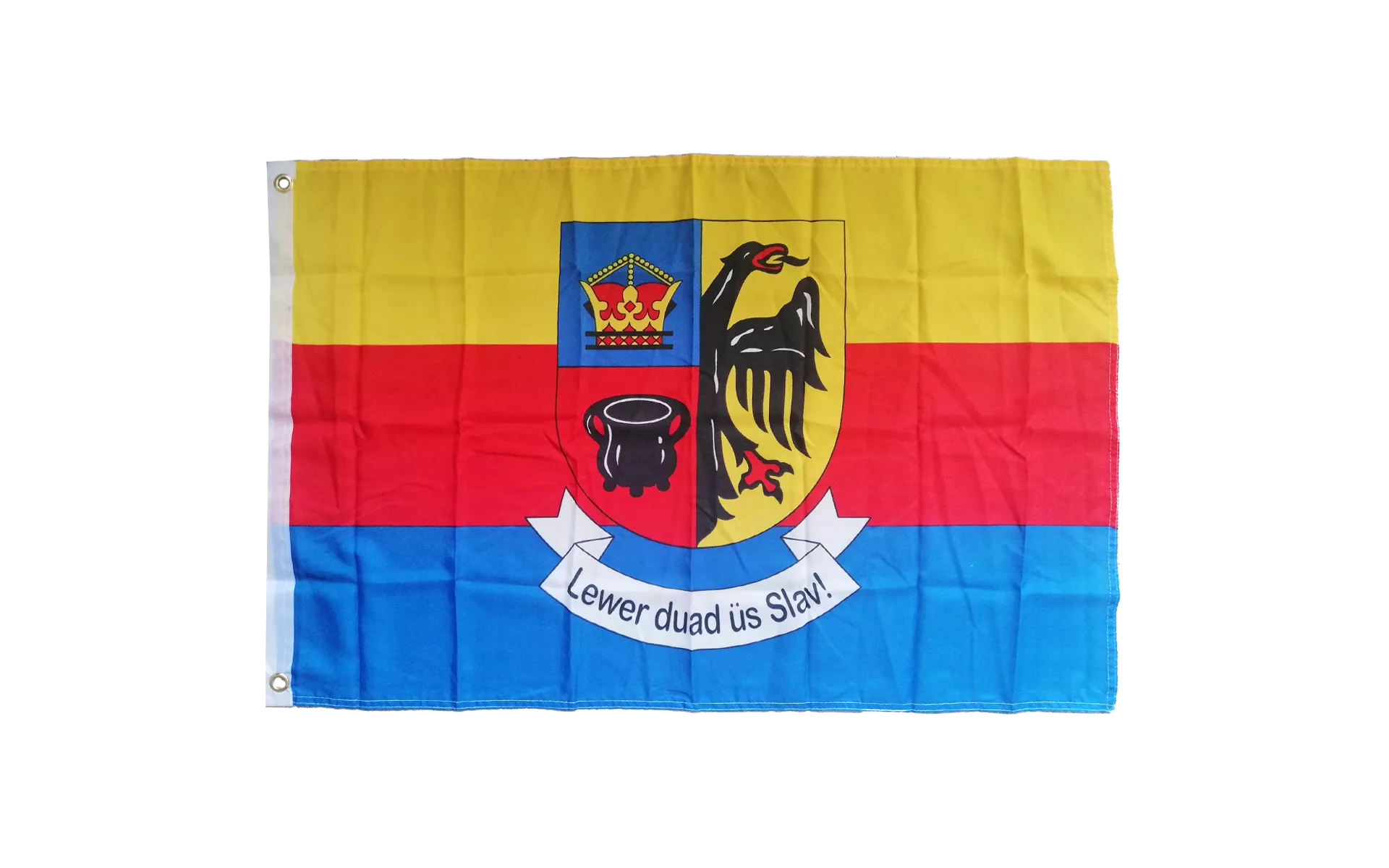 Stockflagge Fahne Flagge Landkreis Nordfriesland 30 x 45 cm