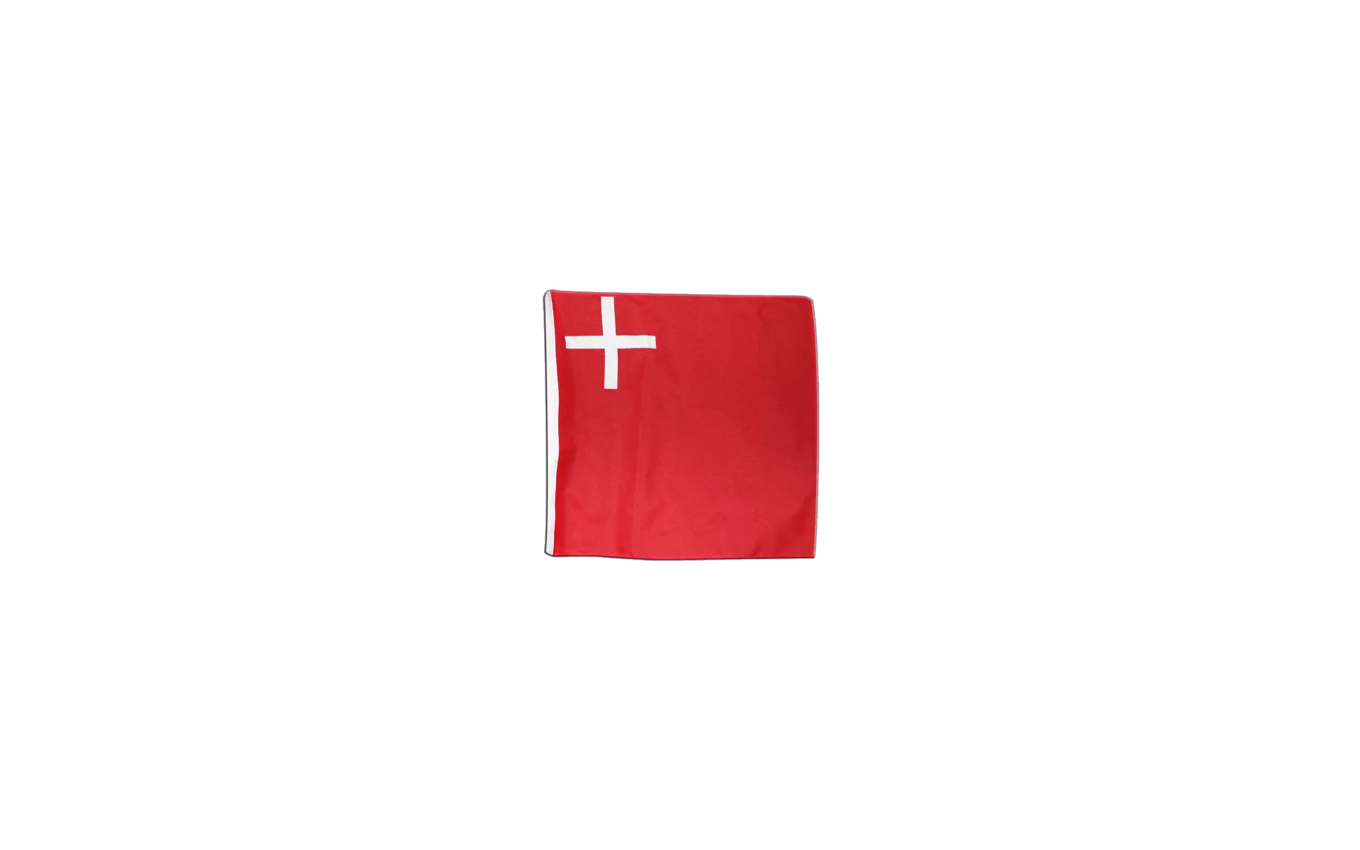 Flagge Fahne Schweiz Kanton Schwyz Hissflagge 60 x 60 cm 