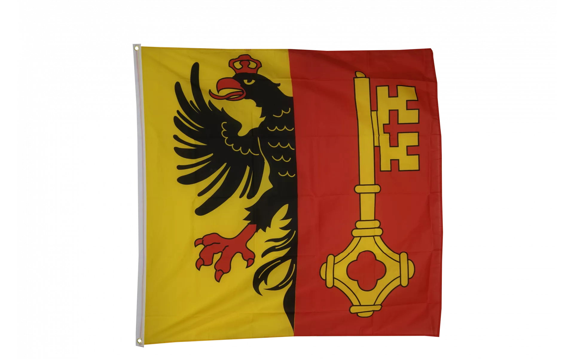 Fahne Schweiz Flagge Kanton Aargau Hissflagge 90 x 90 cm 
